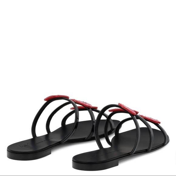 💋giuseppe zanotti NIB triple straps of kisses💋 - Picture 6 of 11